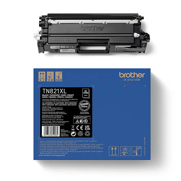 Tóner Brother TN821XL Negro Original Tóner Brother TN821XL Negro Original